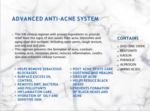 SW ADVANCE ACNE SYSTEM - Image 4